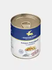 Каша рисовая со свининой Бобровский, 340 грамм