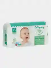 Подгузники Offspring, расцветка "Киви", M, 6-10 кг, 42 штуки