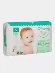 Подгузники Offspring, расцветка "Апельсины", S, 3-6 кг, 48 штук