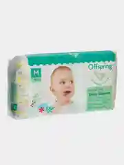 Подгузники Offspring, расцветка "Лимоны", M, 6-10 кг, 42 штуки