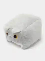 Серый мягкая игрушка "Котенок куб", квадратный, кубо кот, кот подушка, мягкая игрушка