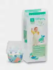 Трусики-подгузники Offspring, расцветка "Море", L, 9-14 кг, 36 штук