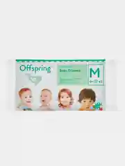 Подгузники Offspring, Travel pack, M, 6-10 кг, 3 штуки, 3 расцветки