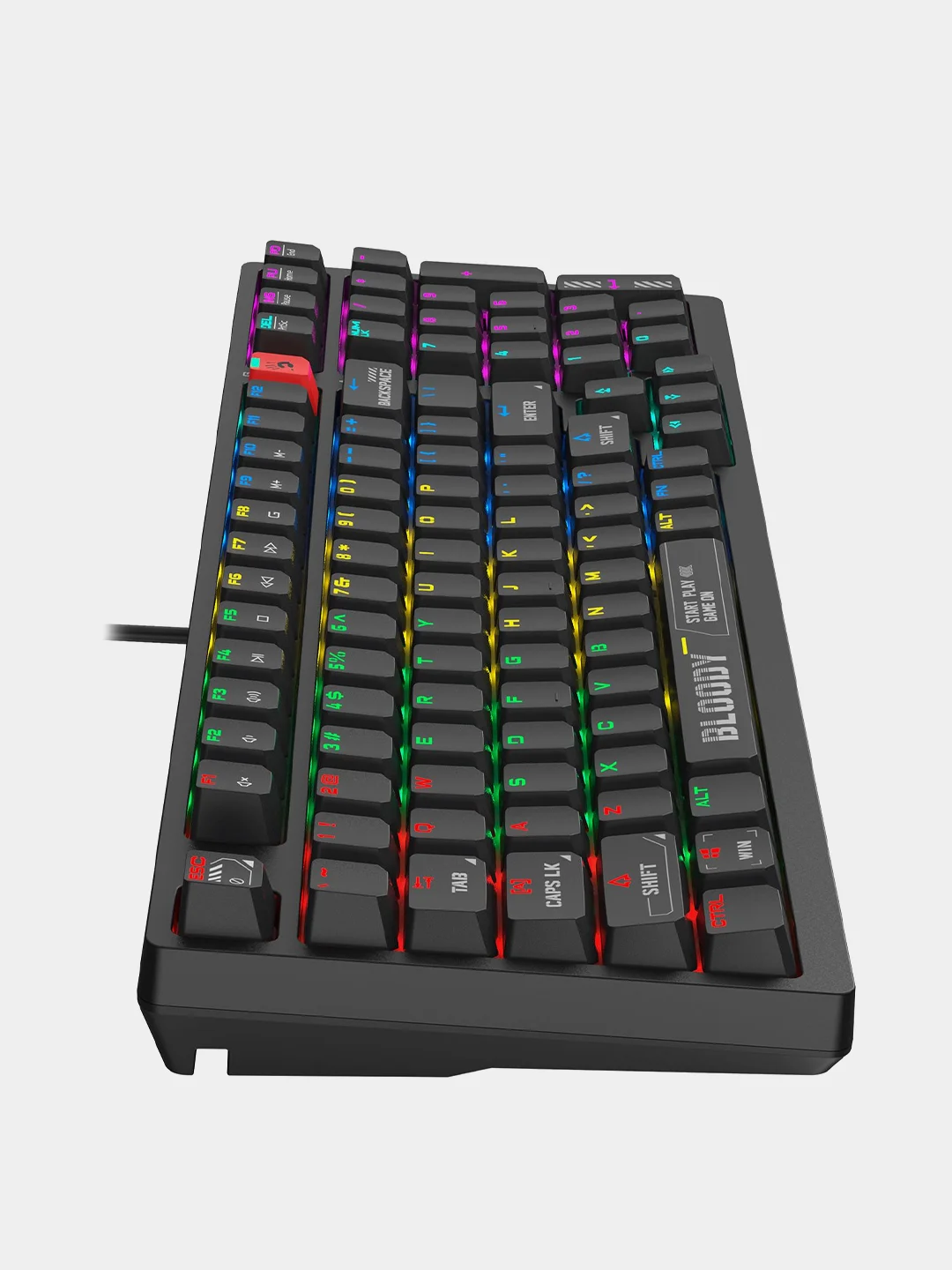 Черный механическая клавиатура A4Tech Bloody S98 с RGB-подсветкой