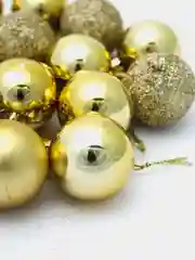Елочные игрушки, диаметр 3 см, 24 штуки