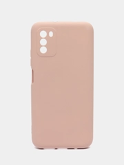 Чехол для Xiaomi Poco M3 с текстилем внутри, Поко М3