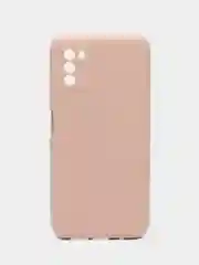 Бежевый чехол для Xiaomi Poco M3 с текстилем внутри, Поко М3
