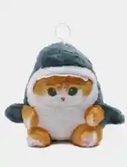 Мягкая игрушка "Кот Акула" 20 см, котенок обнимашка в костюме акулы, антистресс
