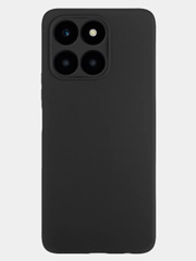 Чехол для Honor X6a матовый, прозрачный Broscorp, силиконовый, с защитой камер
