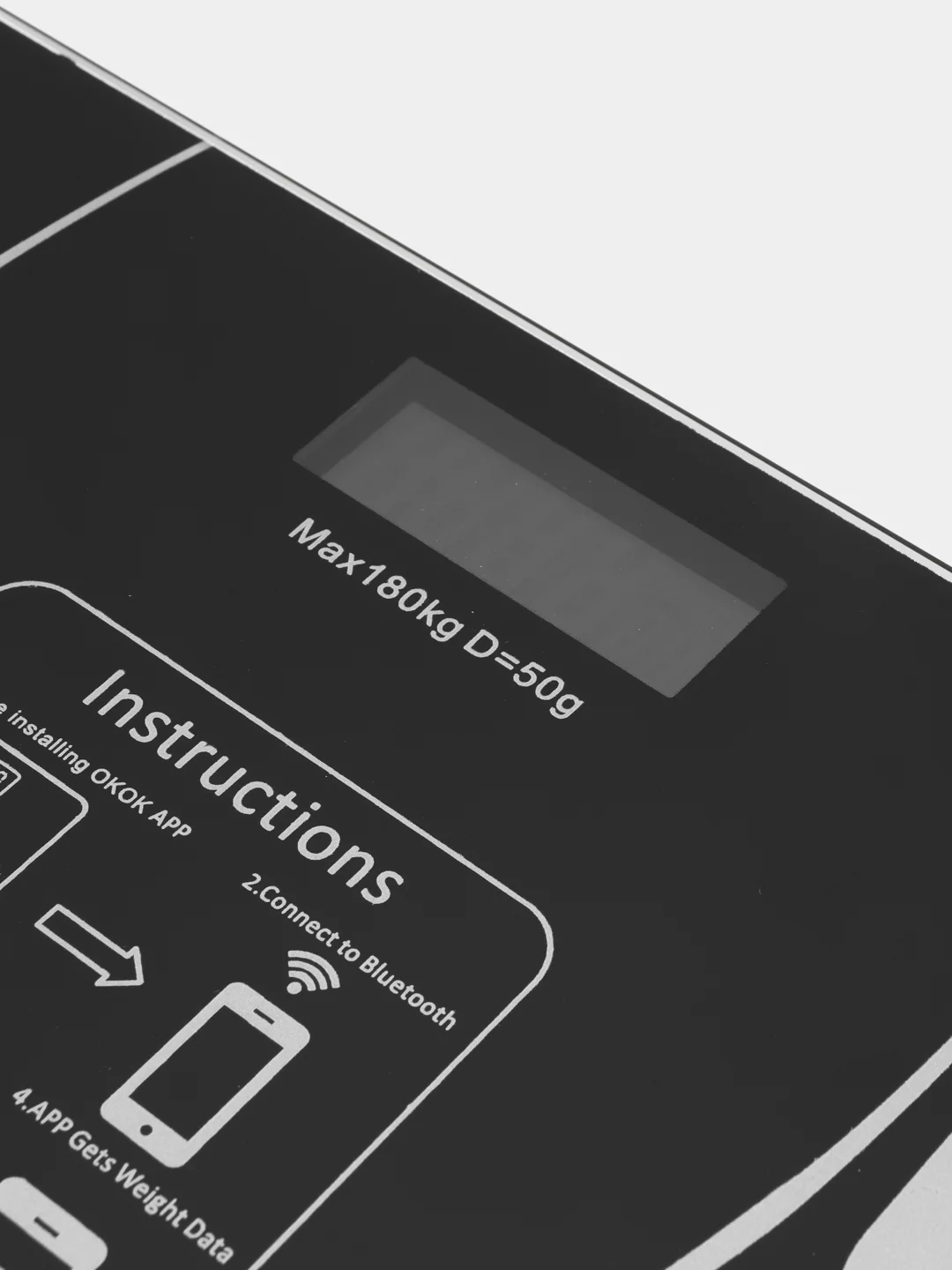 Розовый умные весы напольные, электронные, диагностические, Bluetooth