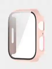 Конфетный бампер с защитным стеклом для Apple Watch 41  45 мм 7 series чехол