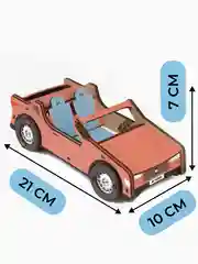 Деревянный кукольный домик с мебелью
