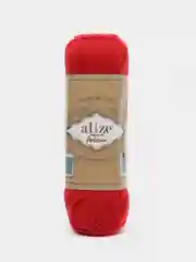 Красный пряжа Носочная Alize Superwash Artisan 75% шерсть, 25% полиамид, 100 г, 420 м