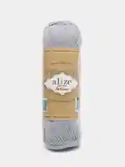 Серый металлик пряжа Носочная Alize Superwash Artisan 75% шерсть, 25% полиамид, 100 г, 420 м