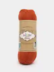 Терракотовый пряжа Носочная Alize Superwash Artisan 75% шерсть, 25% полиамид, 100 г, 420 м