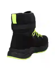 Черный ботинки для мальчика INDIGO KIDS зимние, подклад из хлопковой байки