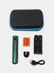 Зеленый беспроводная роторная машинка для тату и татуажа Big Wasp Arrow RTM-114 Wireless Pen