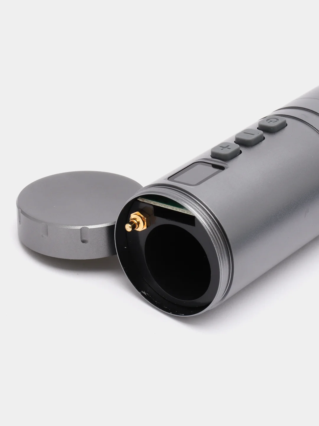 Серебряный беспроводная роторная машинка для тату и татуажа Big Wasp Arrow RTM-114 Wireless Pen