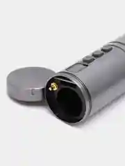 Серебряный беспроводная роторная машинка для тату и татуажа Big Wasp Arrow RTM-114 Wireless Pen