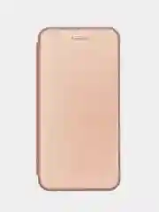 Розовый чехол книжка Xiaomi Redmi Note 10 PRO, Note 10 PRO MAXс функцией подставки