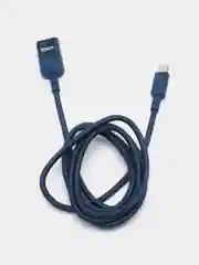 Синий переходник hoco U107 Type-C - USB f - USB 3.0 m, 3.0 A, адаптер переходник 1.2 м