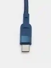 Синий переходник hoco U107 Type-C - USB f - USB 3.0 m, 3.0 A, адаптер переходник 1.2 м