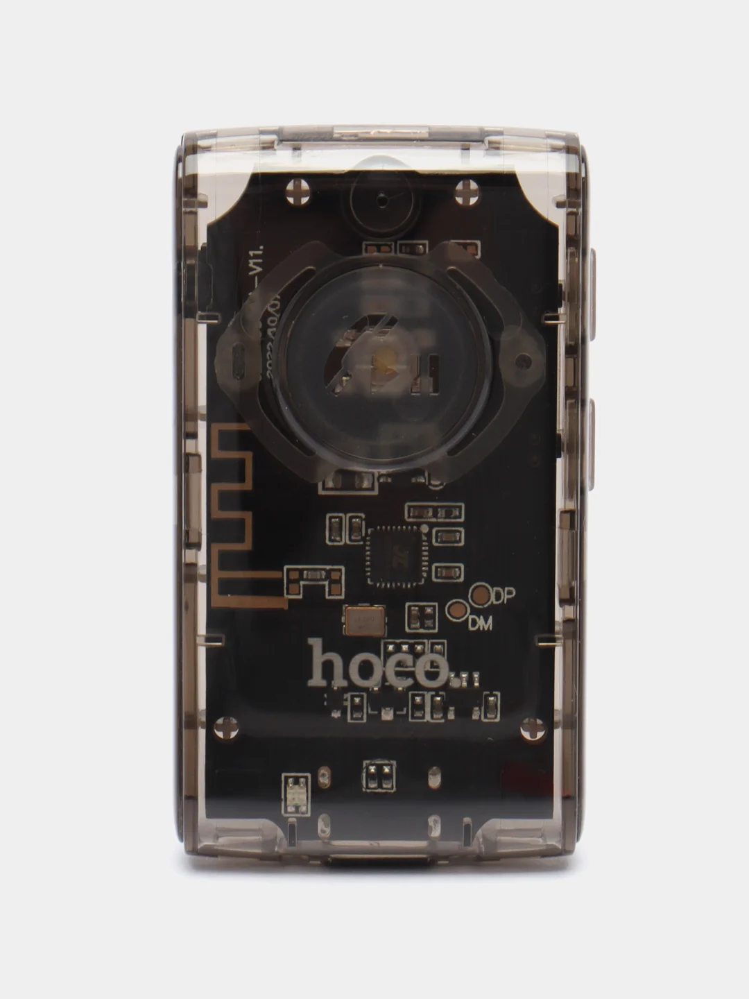 Черный aux, Bluetooth ресивер Hoco E66, автомобильный Bluetooth адаптер, c LED индикатором