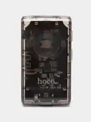 Черный aux, Bluetooth ресивер Hoco E66, автомобильный Bluetooth адаптер, c LED индикатором