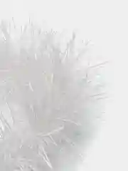 Белый мишура новогодняя 2м