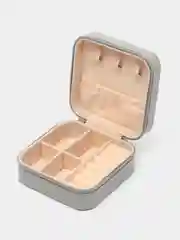 Серый шкатулка для хранения ювелирных украшений