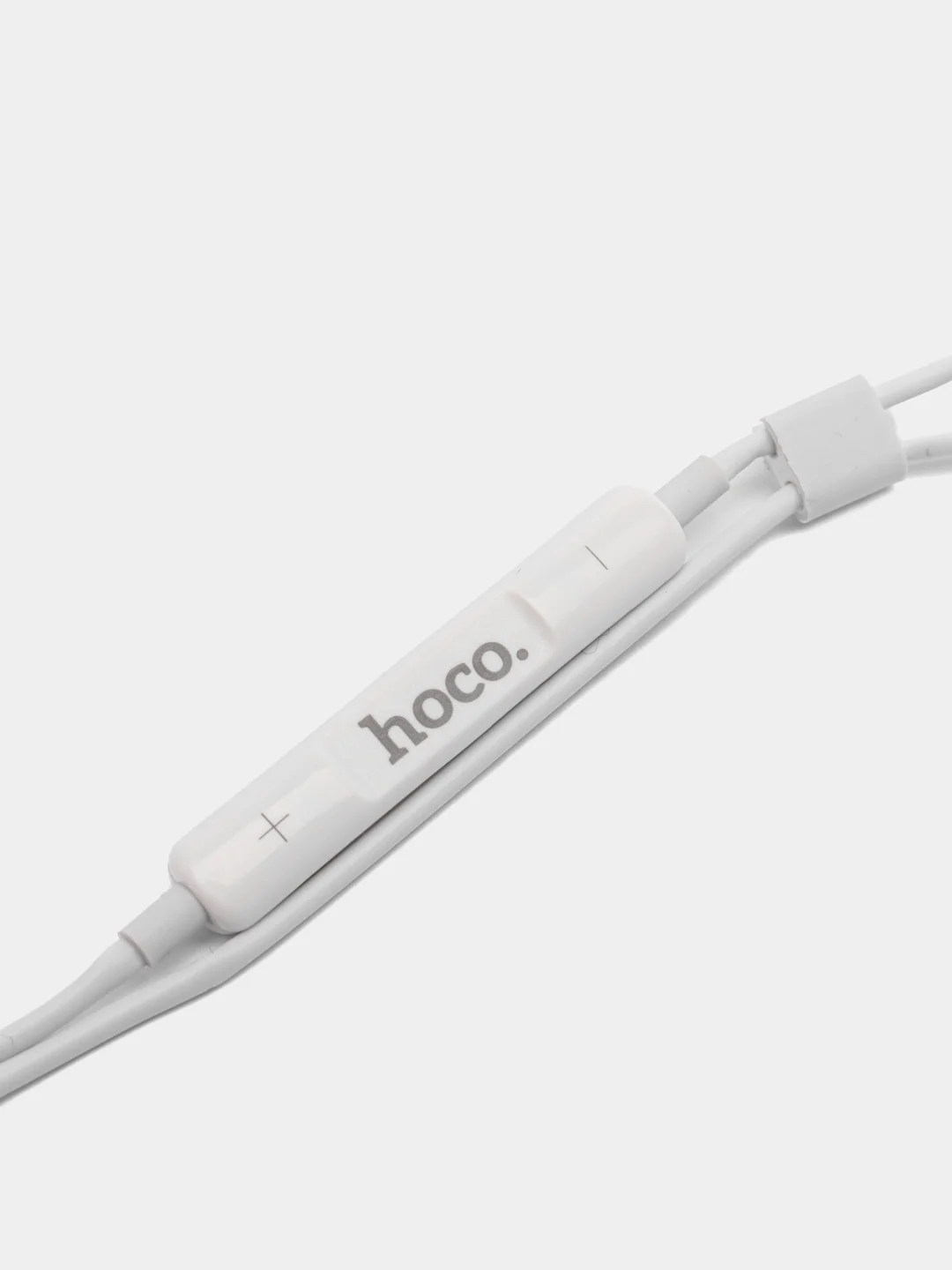 Белый проводные наушники вкладыши Hoco M101, Jack 3.5 мм, 1.2 м