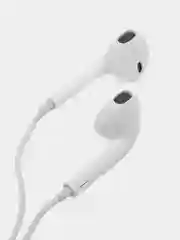 Белый проводные наушники вкладыши Hoco M101, Jack 3.5 мм, 1.2 м