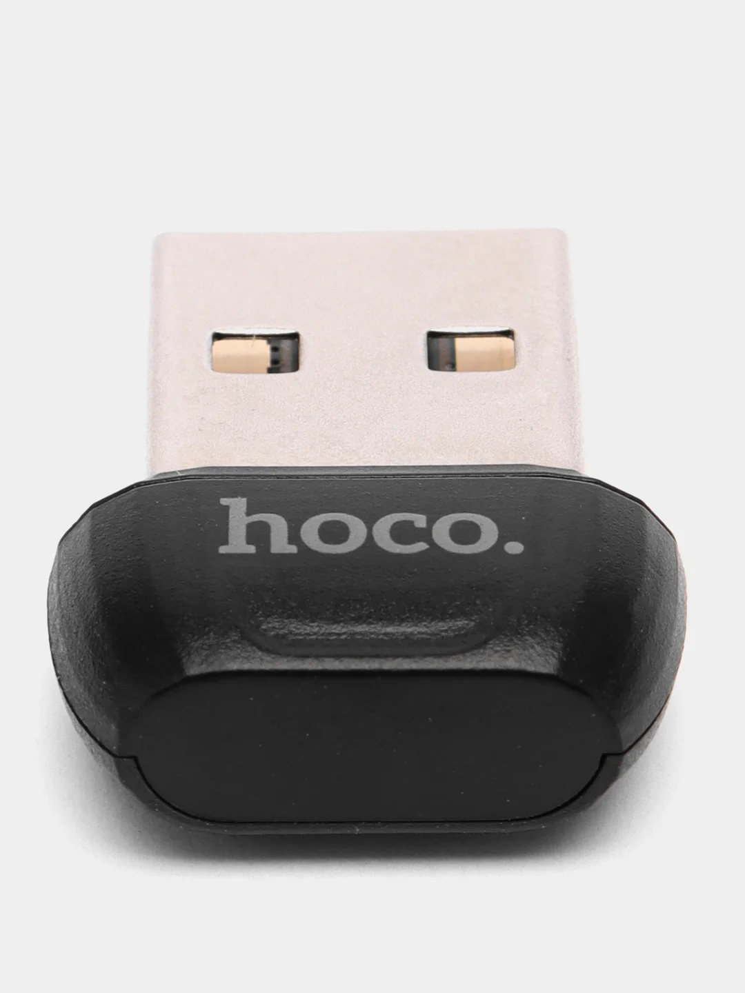 Черный bluetooth адаптер Hoco UA18, USB ресивер, подключение разных устройств