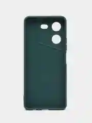 Темно-синий чехол Tecno Pova 5 / Техно Пова 5, силиконовый, матовый