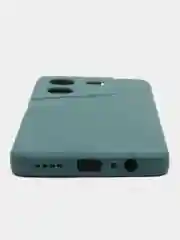 Темно-синий чехол Tecno Pova 5 / Техно Пова 5, силиконовый, матовый