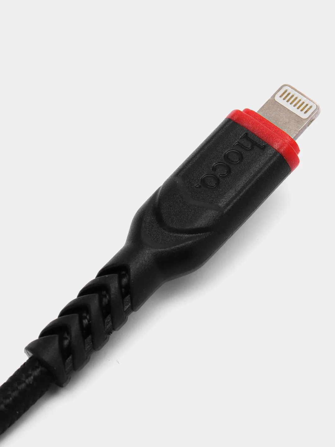 Черный кабель PD быстрая зарядка для Apple hoco X59 Lightning 20W, 3.0A, прочный гибкий кабель
