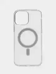 Чехол MagSafe iPhone 7/8/SE/XR/11/12/13/14/Pro/Max/mini, прозрачный силикон айфон магсейф