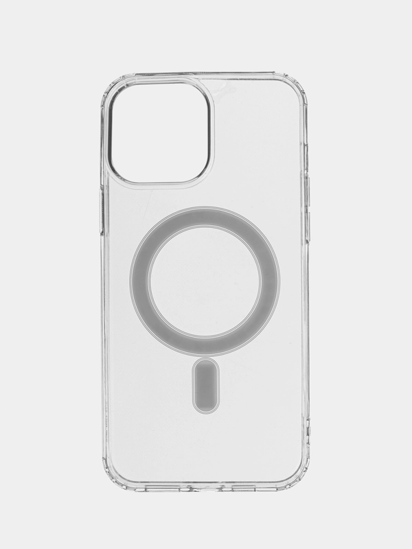 Чехол MagSafe iPhone 7/8/SE/XR/11/12/13/14/Pro/Max/mini, прозрачный силикон айфон магсейф