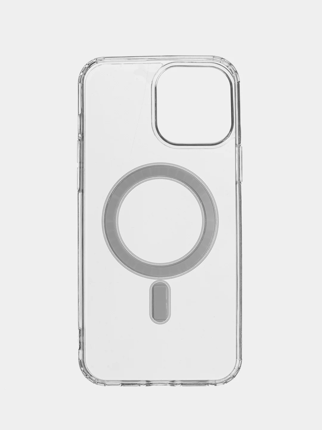 Чехол MagSafe iPhone 7/8/SE/XR/11/12/13/14/Pro/Max/mini, прозрачный силикон айфон магсейф