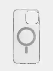 Чехол MagSafe iPhone 7/8/SE/XR/11/12/13/14/Pro/Max/mini, прозрачный силикон айфон магсейф