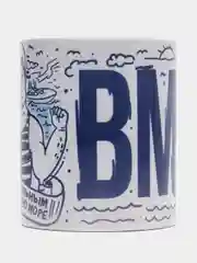 Кружка сувенирная, подарочная, с принтом "ВМФ"