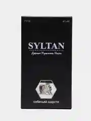 Черный термоноски лечебные мужские Syltan, собачья шерсть, 3 пары + мыло в коробке