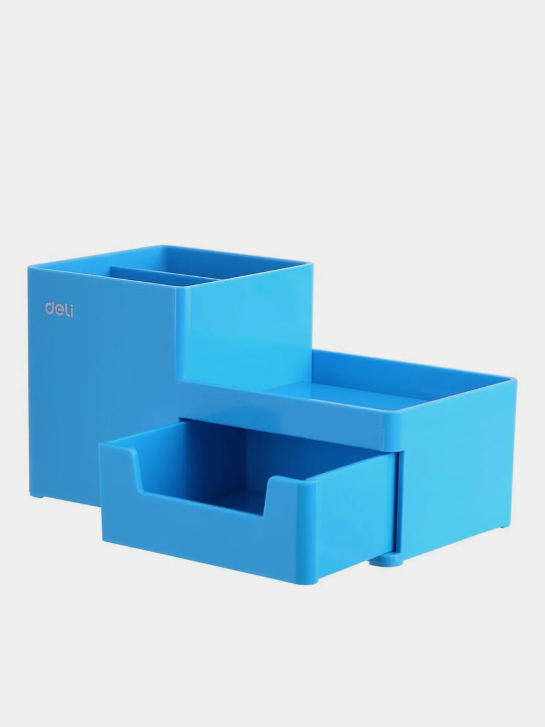 Органайзер настольный Deli Rio EZ25130, 175x90x92, пластик, голубой