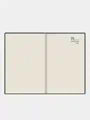 Ежедневник недатированный Deli Simple Джинс CN145-Black, A5, 136 л, 1 штука