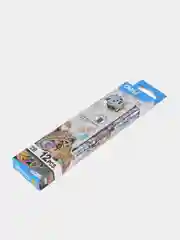 Карандаш чернографитный Deli Arti Graff, 2B, деревянный, шестигранный, 12 штук