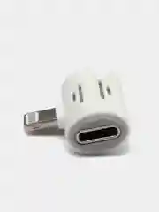 Белый переходник для iPhone зарядка с музыкой Borofone BV6, 8 pin - 2 х 8pin(f)