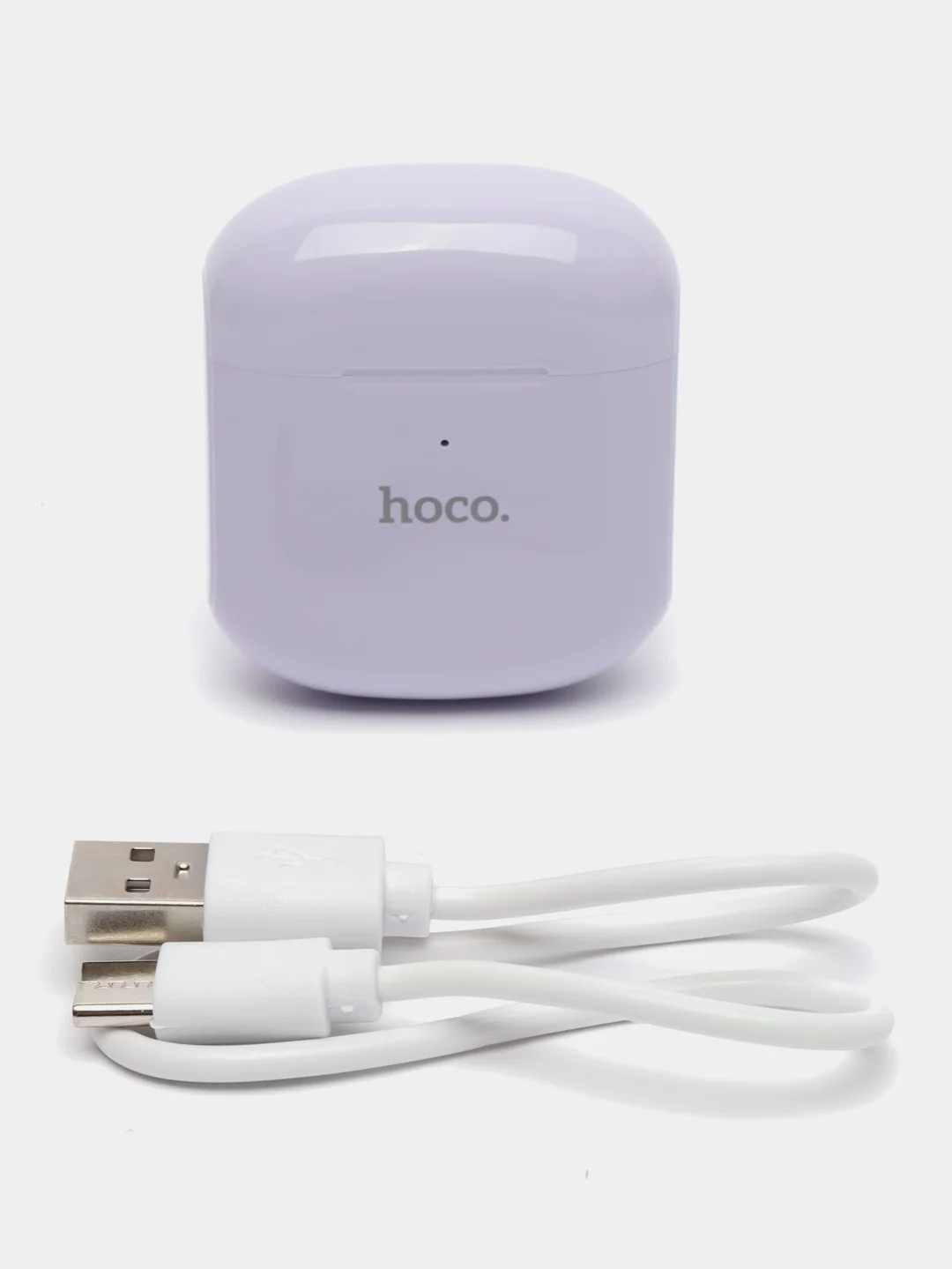 Фиолетовый беспроводные Bluetooth стереонаушники Hoco EW19, с микрофоном