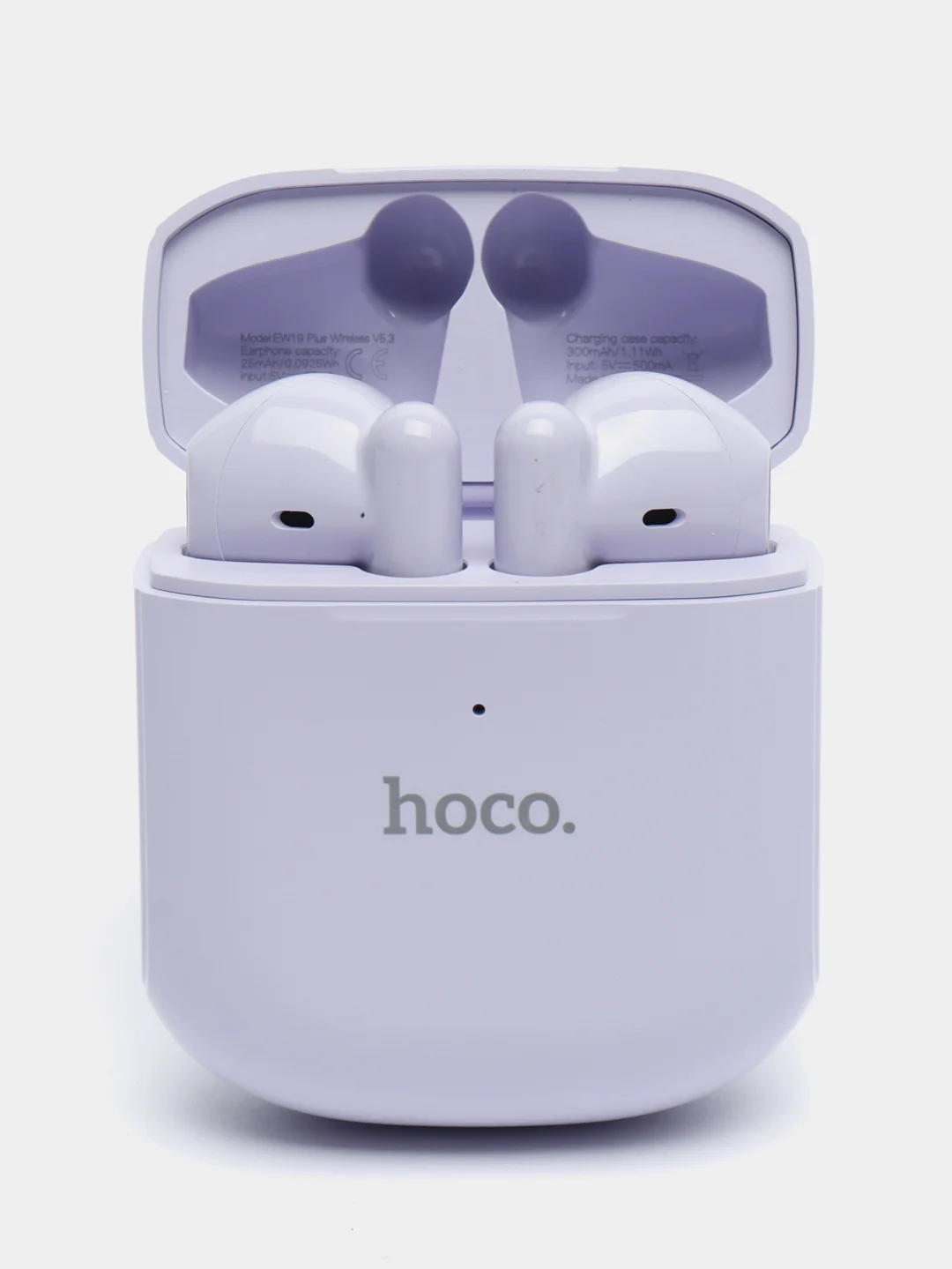 Фиолетовый беспроводные Bluetooth стереонаушники Hoco EW19, с микрофоном