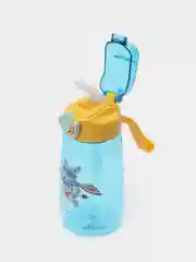 Ледяной бутылка для воды, детская, с трубочкой, с замком, 480 мл