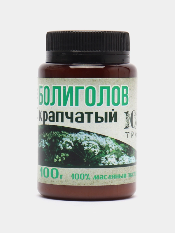 Крем-эмульсия "Болиголова" при онкологии, воспалениях, ранах, 108 трав, 100 г